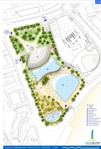 2 soveværelse Lejlighed til salg i Playa Poniente, Benidorm med swimmingpool garage - € 1.058.000 (Ref: 9707812)