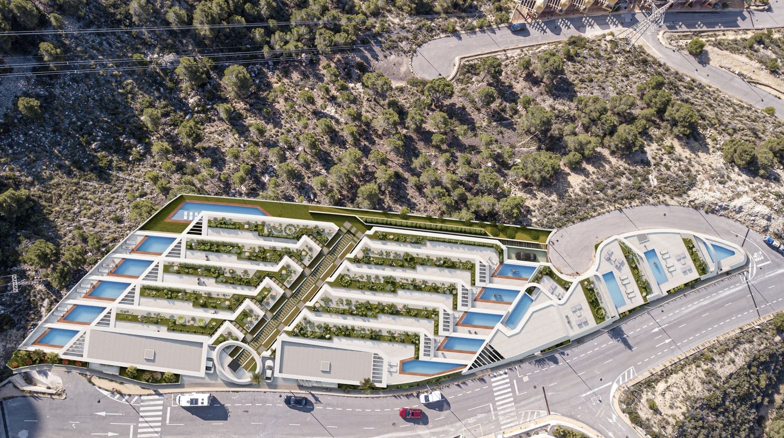 3 camera da letto Attico in vendita in Altea con piscina garage - 2.150.000 € (Rif: 9707814)