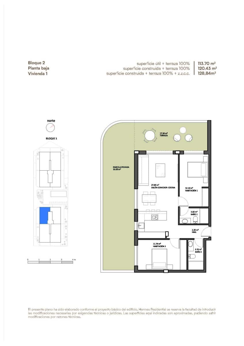 2 soveværelse Lejlighed til salg i San Juan de Alicante / Sant Joan d'Alacant med swimmingpool garage - € 443.825 (Ref: 9707834)