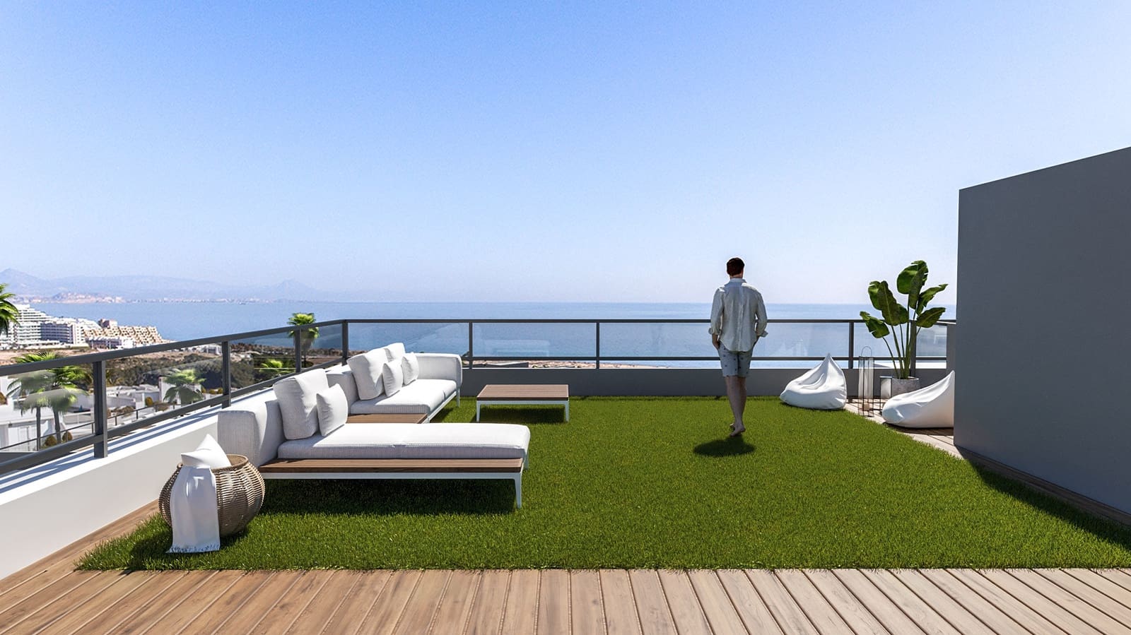 3 chambre Appartement à vendre à Alicante ville avec piscine garage - 405 000 € (Ref: 9707855)