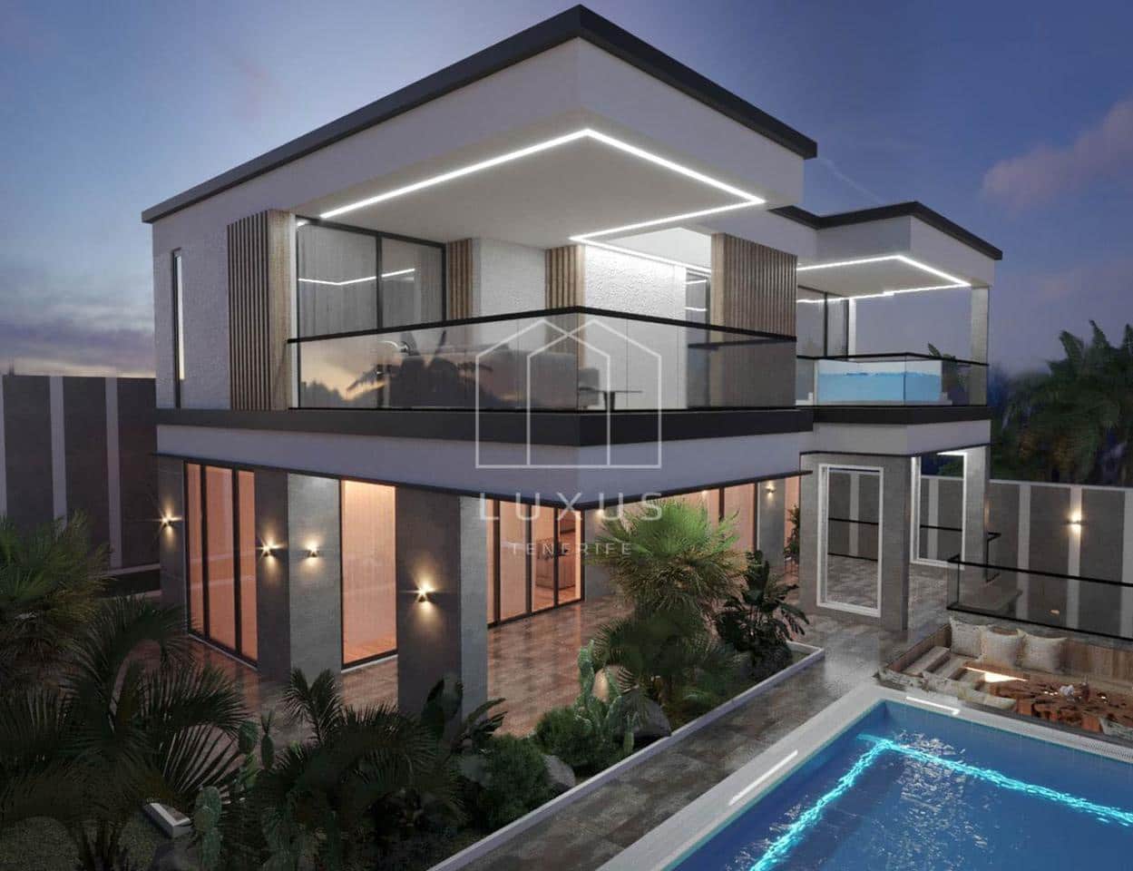 5 soveværelse Villa til salg i Costa Adeje med swimmingpool garage - € 1.950.000 (Ref: 7635878)