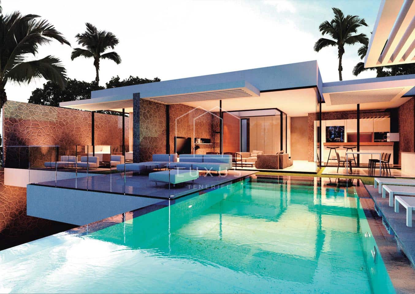 3 soverom Villa til salgs i Costa Adeje med svømmebasseng garasje - € 2 700 000 (Ref: 8620606)