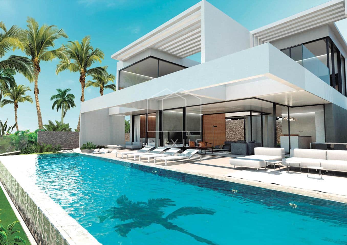 3 soverom Villa til salgs i Costa Adeje med svømmebasseng garasje - € 2 700 000 (Ref: 8620607)