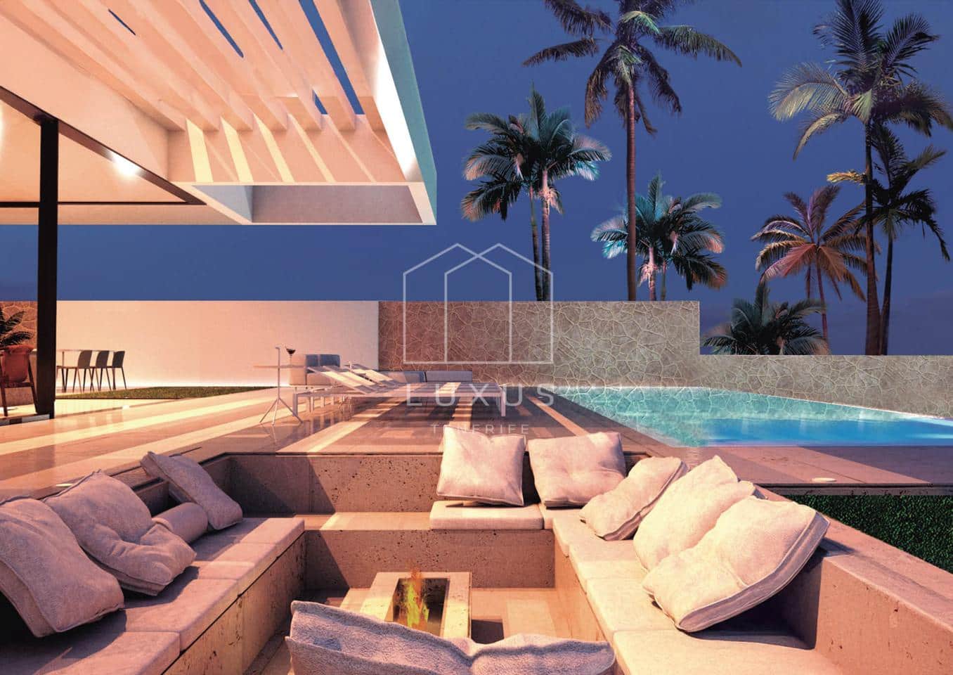 3 soverom Villa til salgs i Costa Adeje med svømmebasseng garasje - € 2 700 000 (Ref: 8620607)