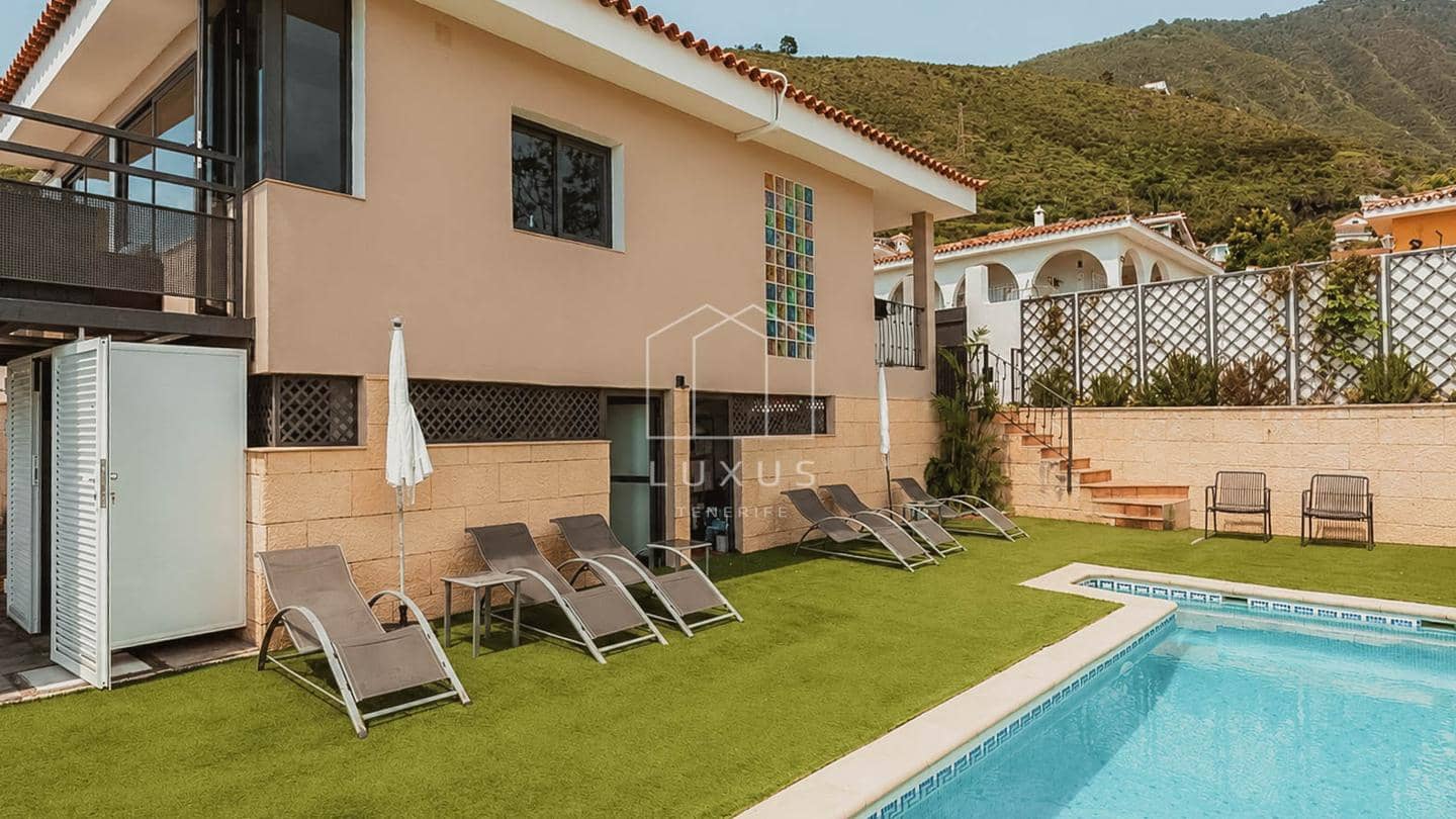 4 soverom Villa til leie i La Orotava med svømmebasseng garasje - € 3 700 (Ref: 9872913)