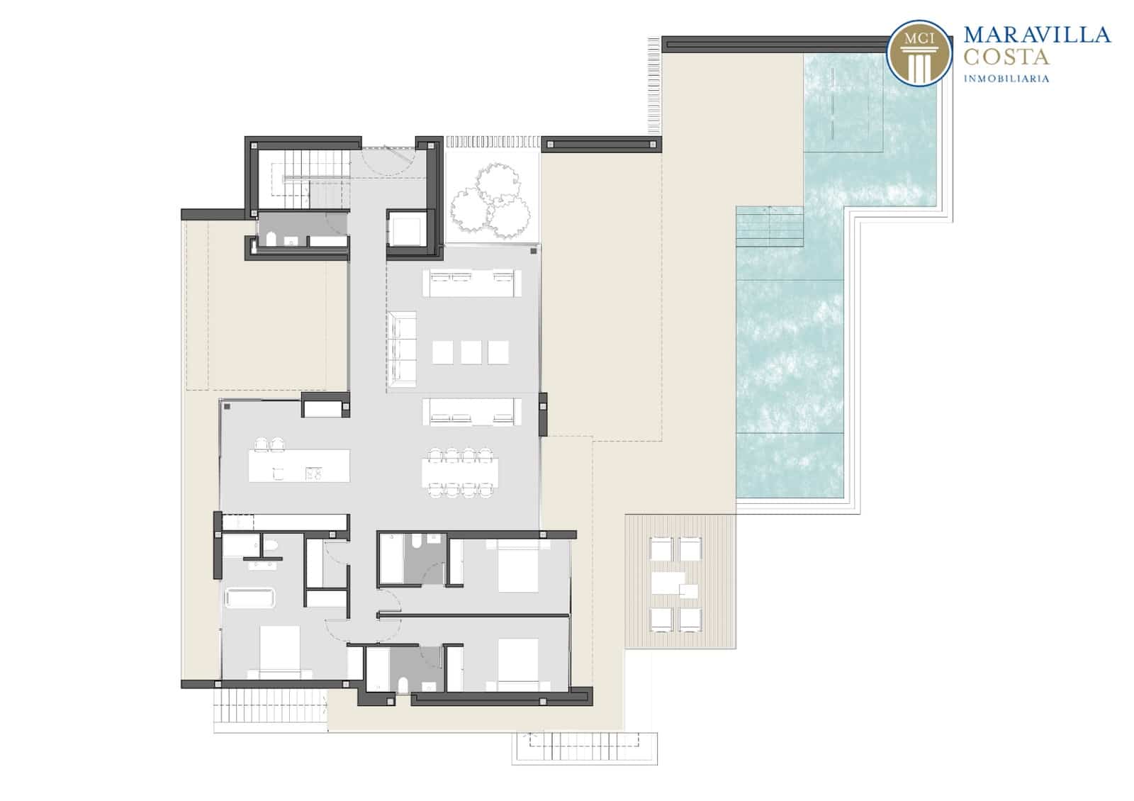 4 quarto Moradia para venda em Teulada com piscina - 4 250 000 € (Ref: 10000886)