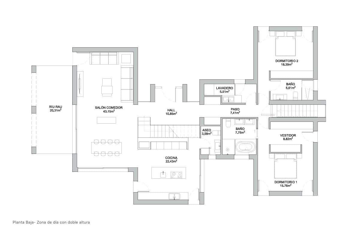 4 chambre Villa/Maison à vendre à Teulada avec piscine garage - 2 985 000 € (Ref: 10034299)
