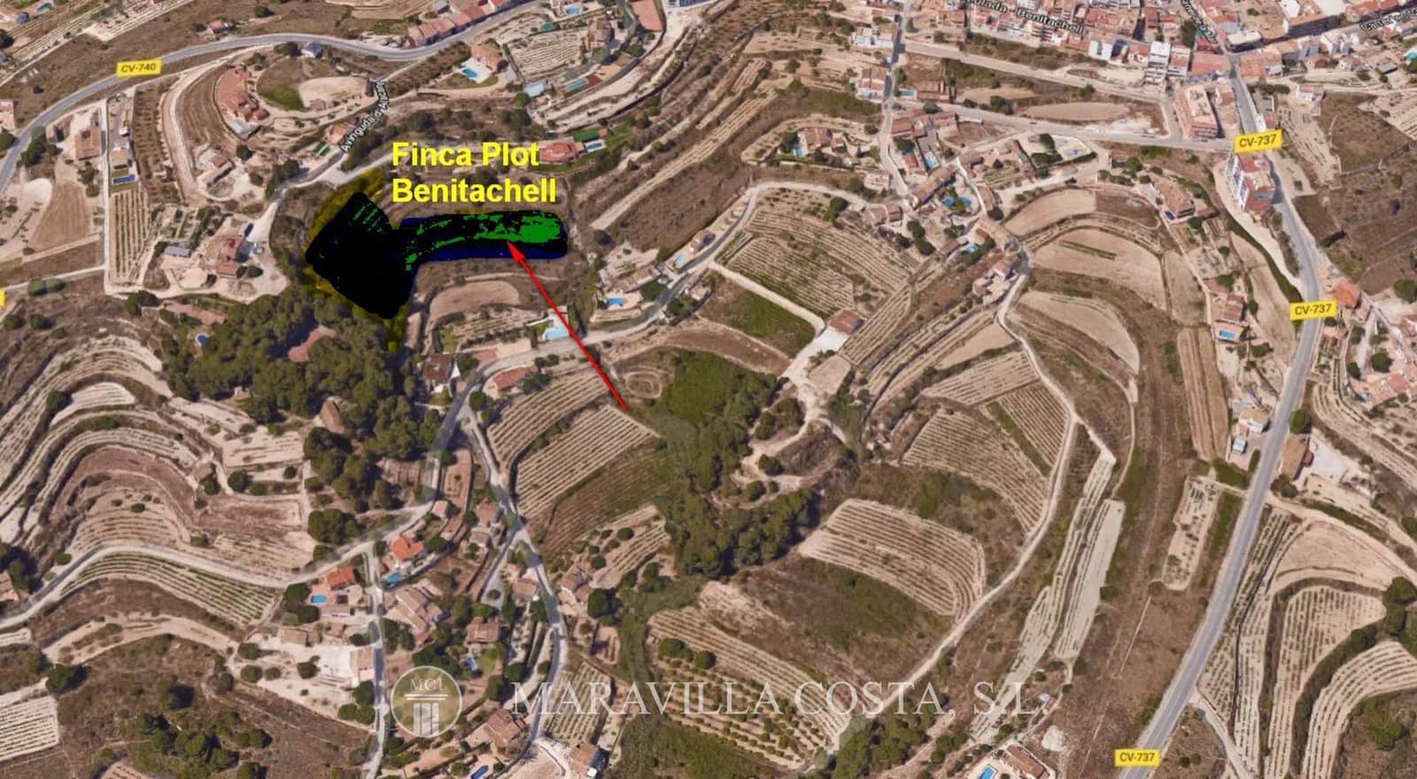 Byggegrund til salg i Benitachell / Benitatxell - € 400.000 (Ref: 4949589)