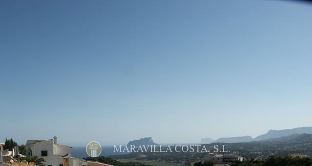 Building Plot for sale in Benimeit - Tabaira, Teulada-Moraira - € 386,400 (Ref: 4949590)