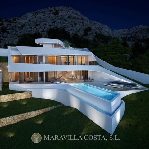 4 Zimmer Villa zu verkaufen in Altea mit Pool Garage - 2.290.000 € (Ref: 6225797)