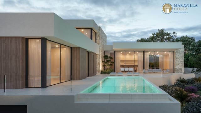 4 chambre Villa/Maison à vendre à Teulada Pueblo, Teulada-Moraira avec piscine garage - 1 995 000 € (Ref: 8640023)