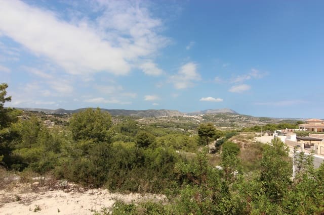 Byggegrund til salg i Benimeit - Tabaira, Teulada-Moraira - € 350.000 (Ref: 9115324)