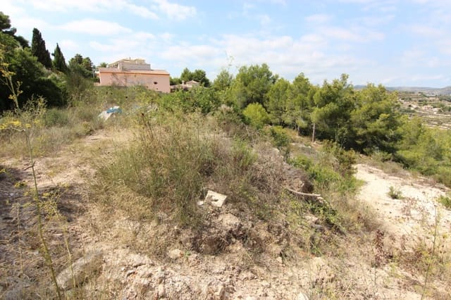 Byggegrund til salg i Benimeit - Tabaira, Teulada-Moraira - € 350.000 (Ref: 9115324)