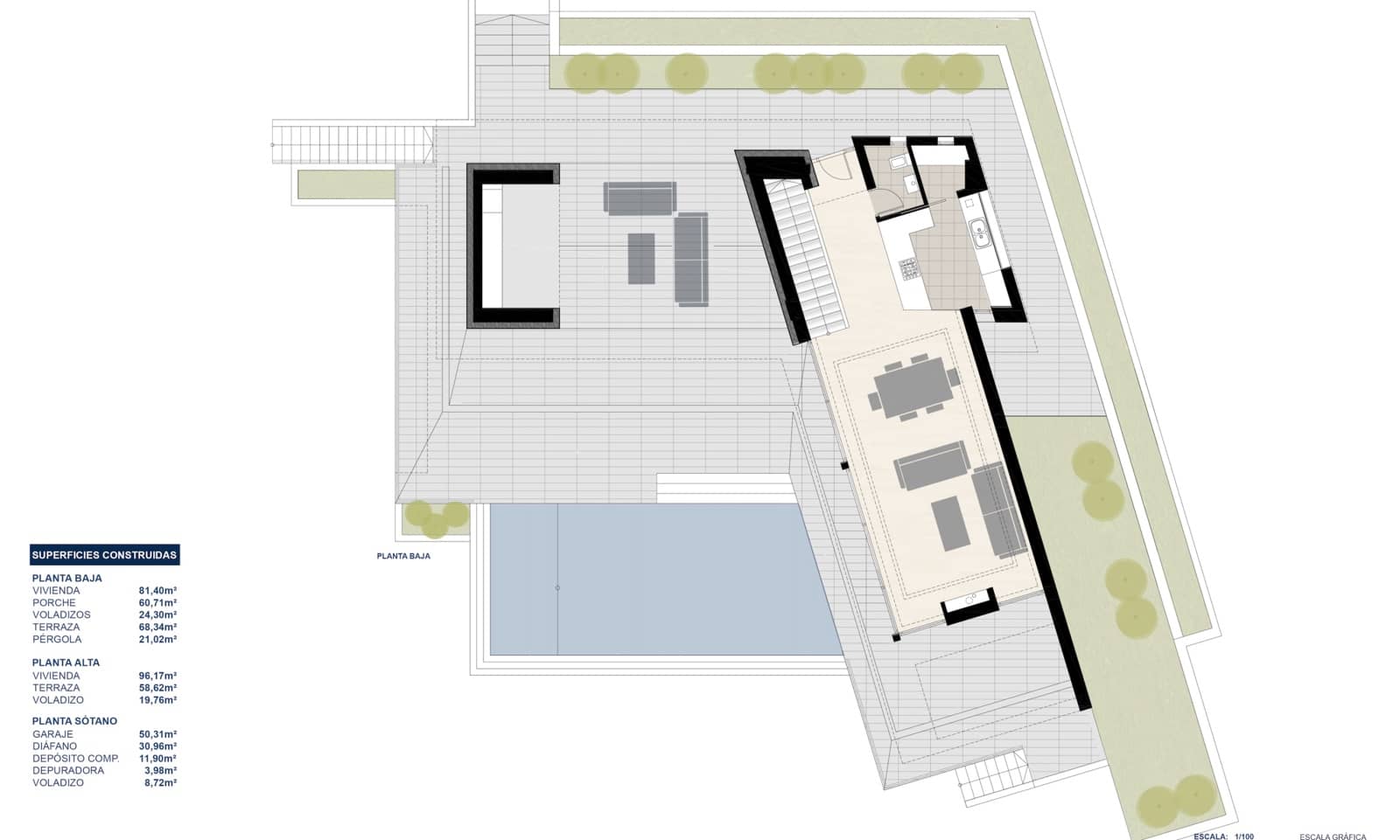 3 slaapkamer Villa te koop in Javea / Xabia met zwembad garage - € 1.620.000 (Ref: 9640795)