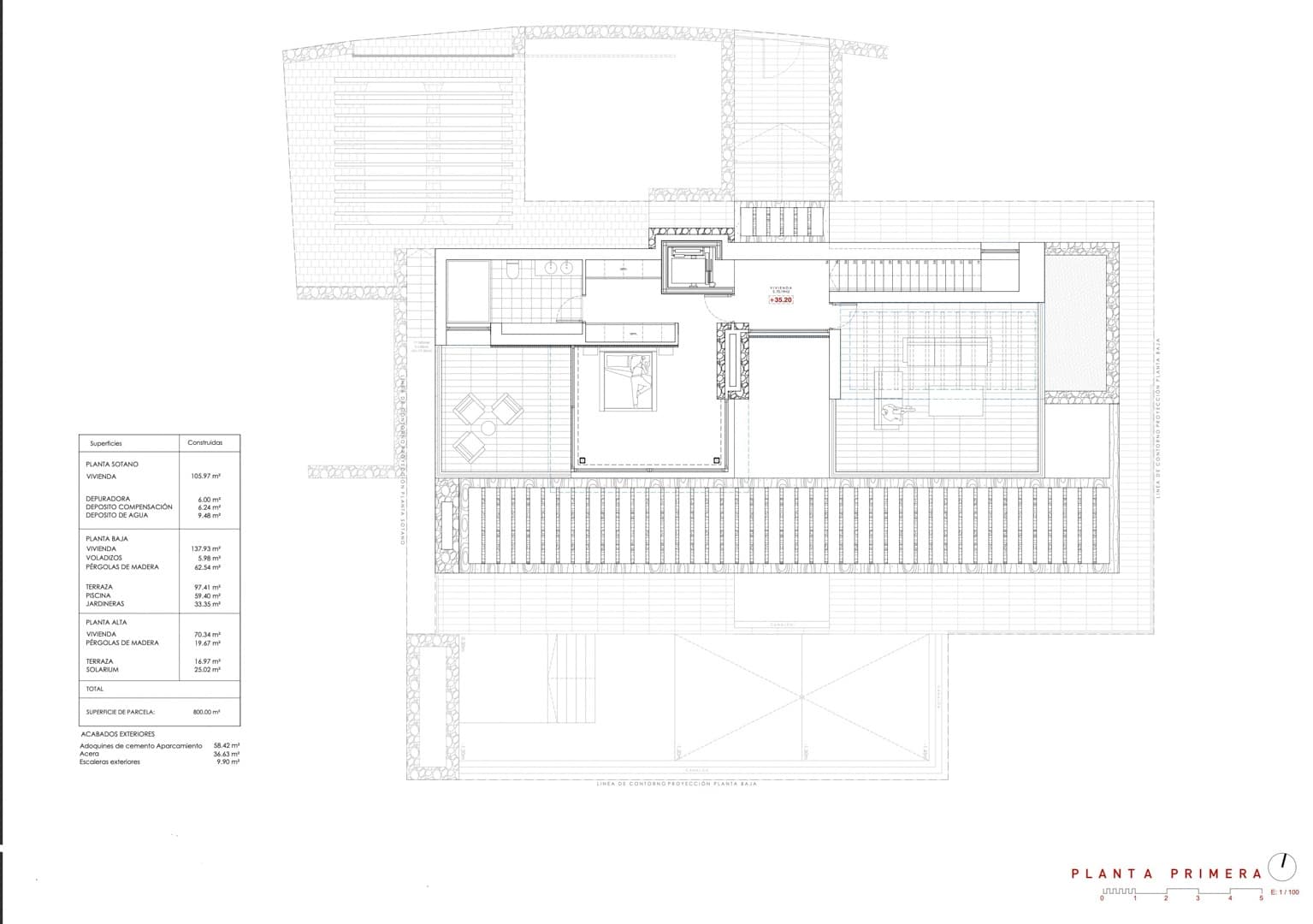 Chalet de 4 habitaciones en Benissa en venta con piscina - 2.850.000 € (Ref: 9640802)