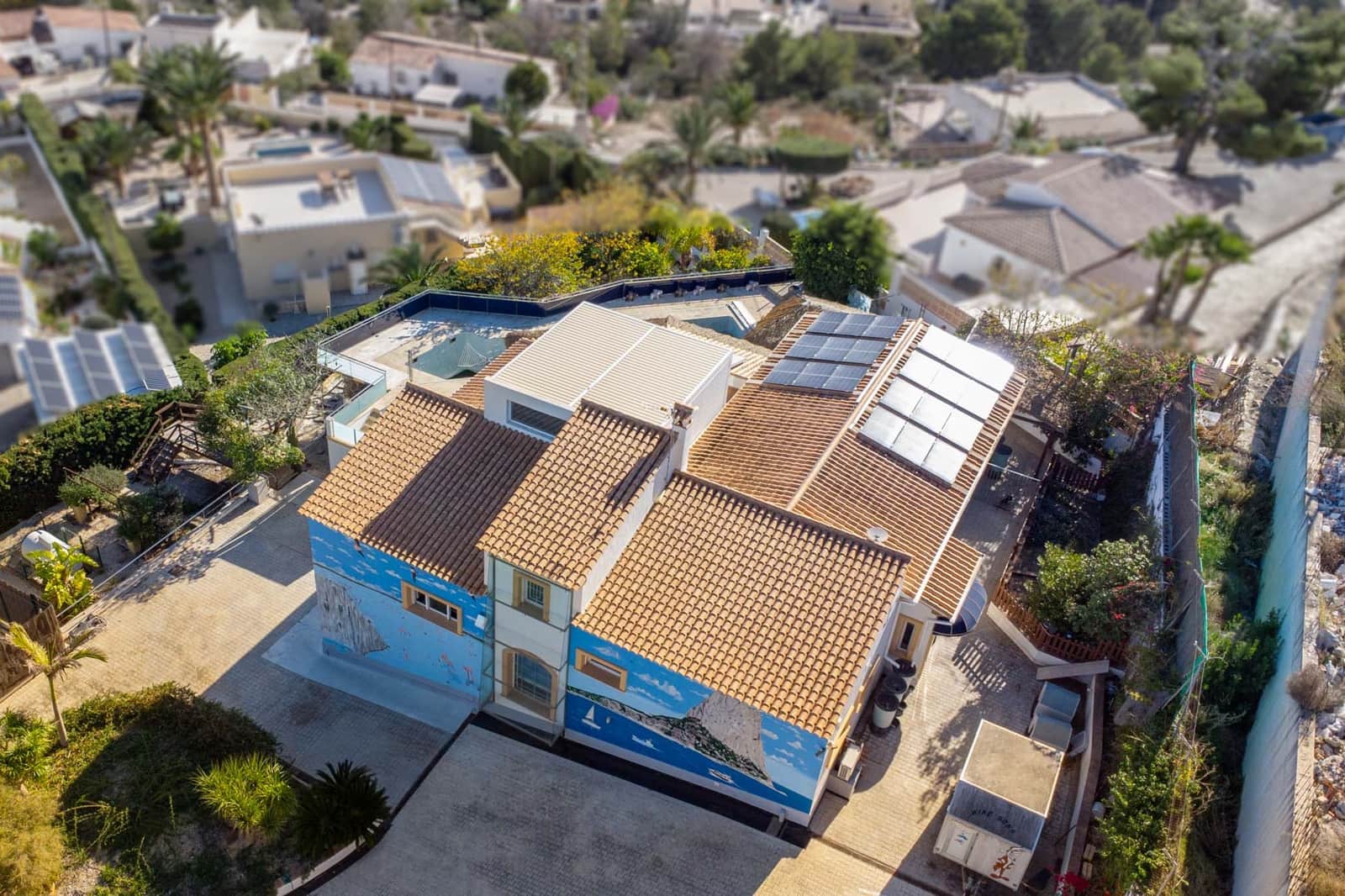 3 chambre Villa/Maison à vendre à Calpe / Calp avec piscine garage - 1 100 000 € (Ref: 9640839)