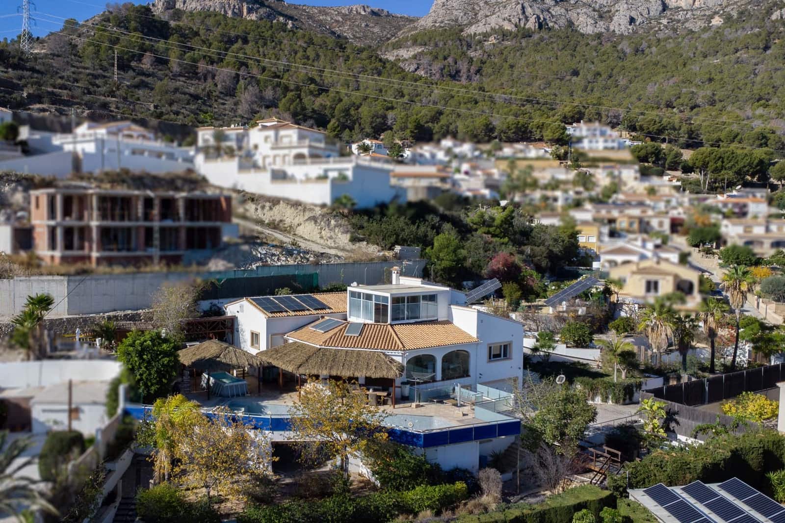3 chambre Villa/Maison à vendre à Calpe / Calp avec piscine garage - 1 100 000 € (Ref: 9640839)