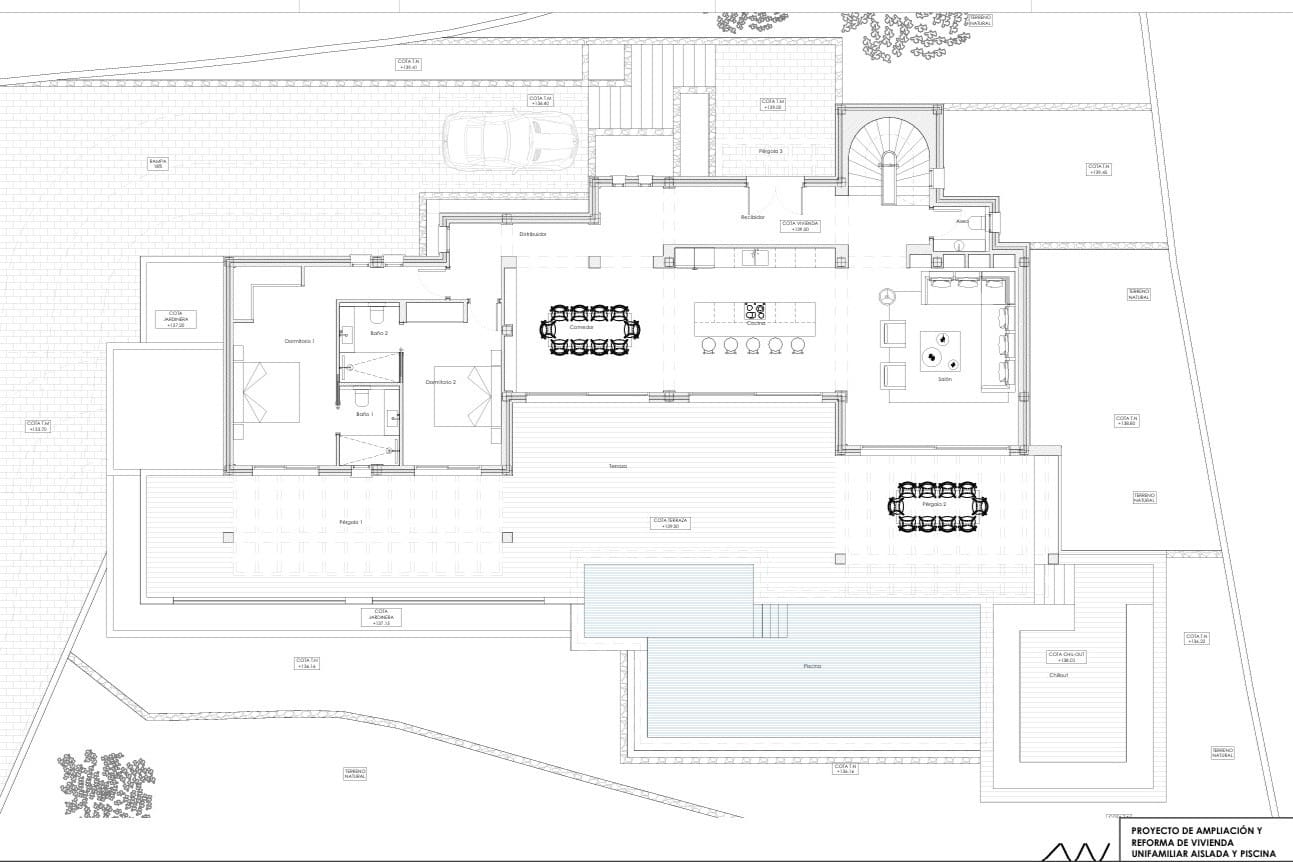 Chalet de 4 habitaciones en Benissa en venta con piscina garaje - 2.995.000 € (Ref: 9640842)