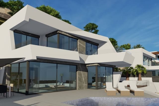 4 soveværelse Villa til salg i Maryvilla, Calpe / Calp med swimmingpool - € 1.690.000 (Ref: 9640892)