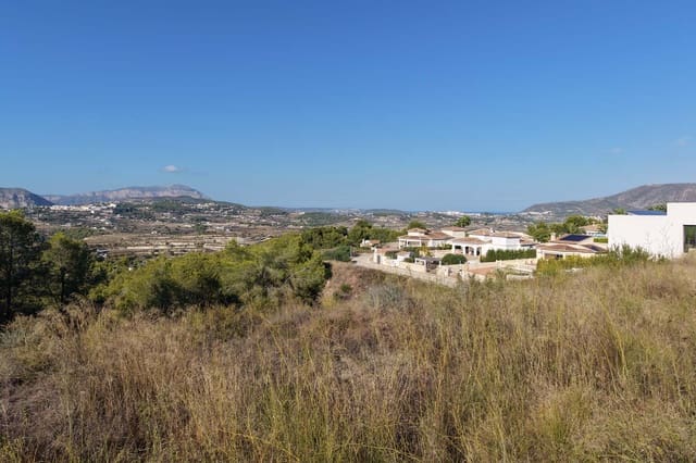Bauplatz zu verkaufen in Benimeit - Tabaira, Teulada-Moraira - 350.000 € (Ref: 9640901)