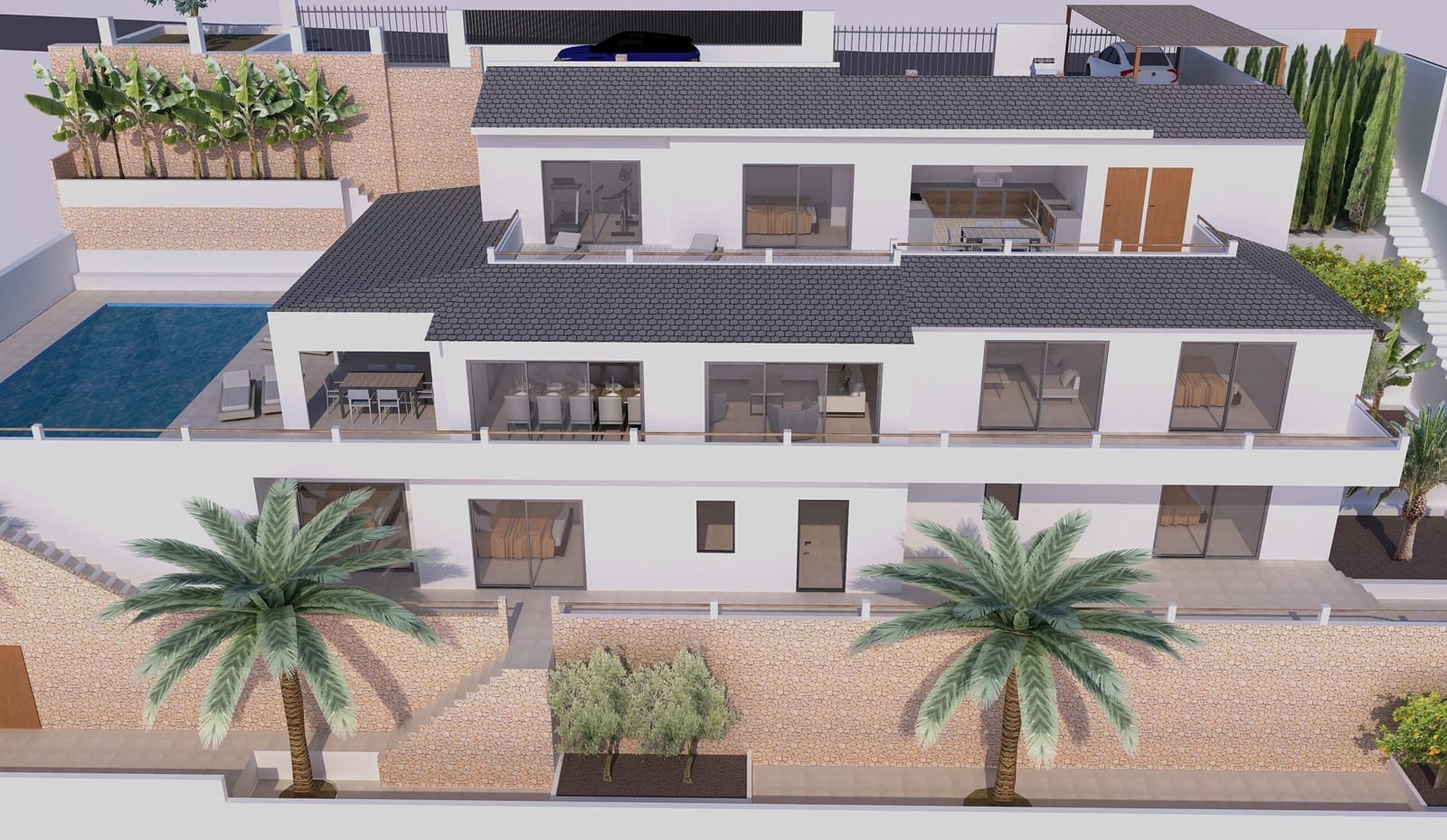 5 soverom Villa til salgs i Javea / Xabia med svømmebasseng - € 3 200 000 (Ref: 9645486)
