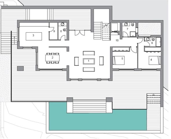 5 soverom Villa til salgs i Javea / Xàbia med svømmebasseng garasje - € 3 589 000 (Ref: 9645528)