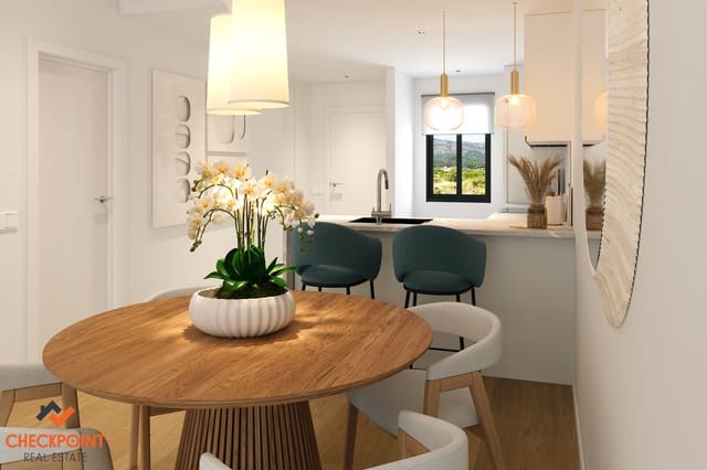 2 chambre Appartement à vendre à Escandinavia - Cautivador, Alfaz del Pi / L'Alfàs del Pi avec piscine garage - 287 000 € (Ref: 9503194)