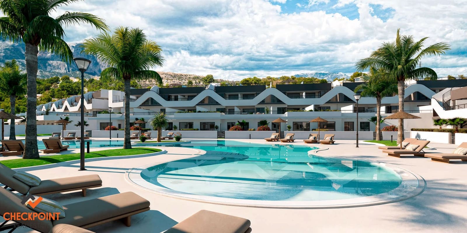 2 chambre Appartement à vendre à Alfaz del Pi / L'Alfas del Pi avec piscine garage - 287 000 € (Ref: 9503194)