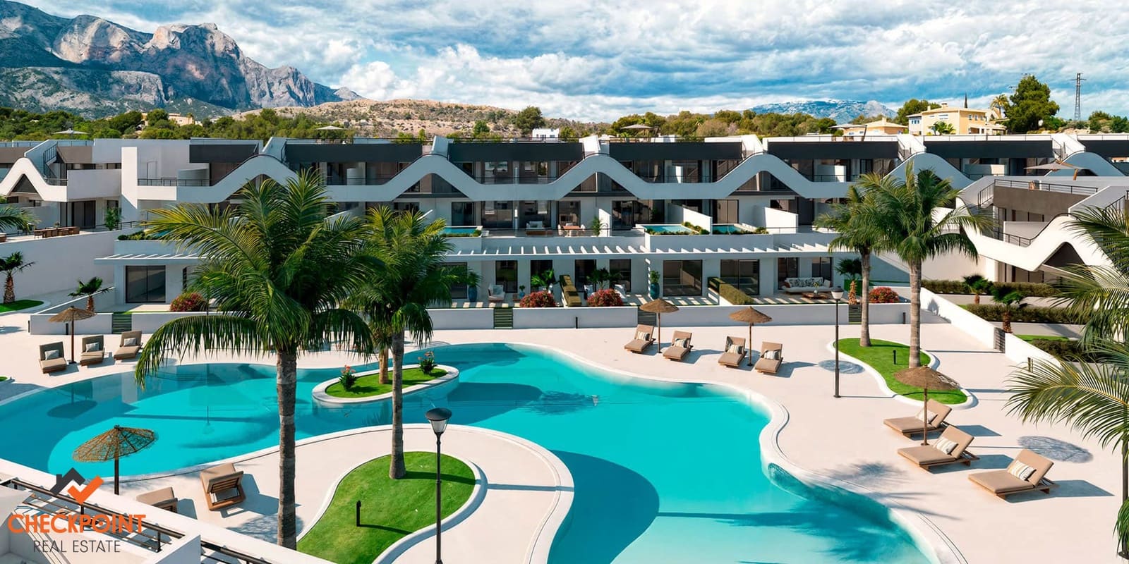 2 chambre Appartement à vendre à Alfaz del Pi / L'Alfas del Pi avec piscine garage - 287 000 € (Ref: 9503194)