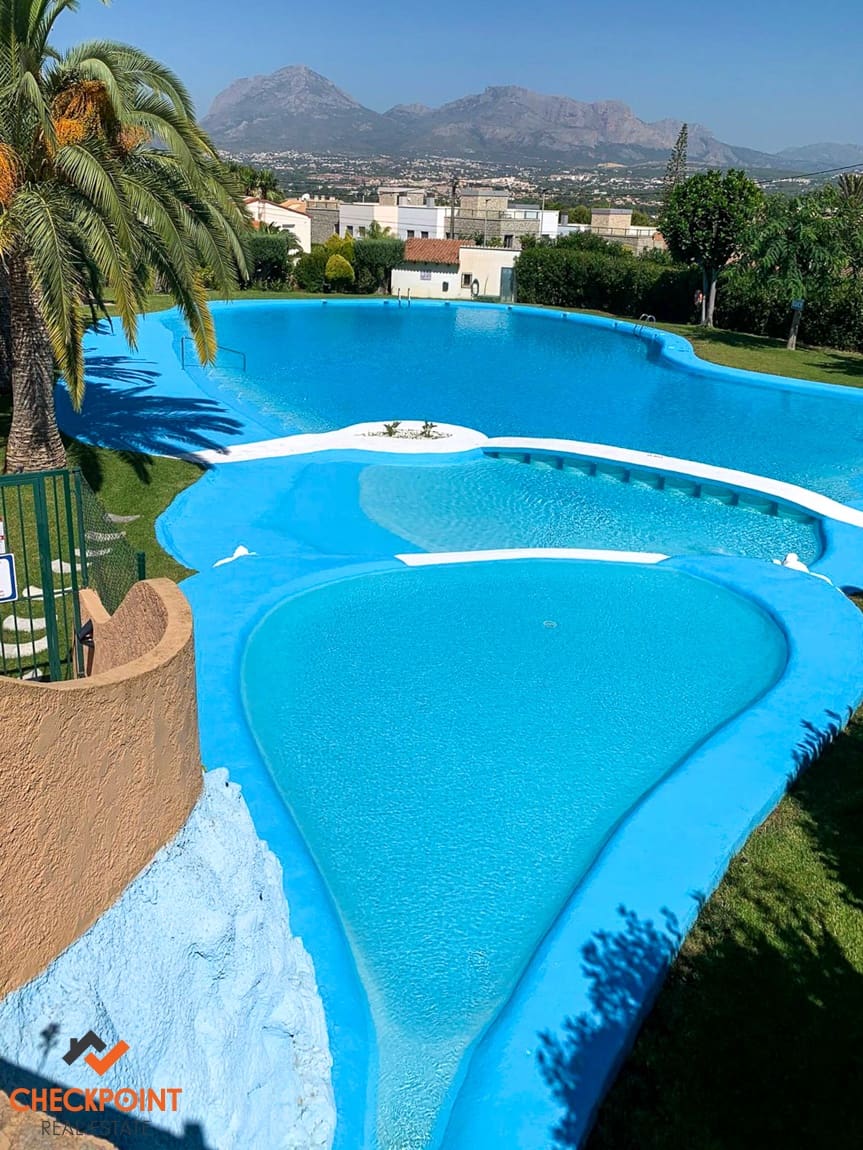 2 Zimmer Apartment zu verkaufen in Albir mit Pool - 299.000 € (Ref: 9503197)