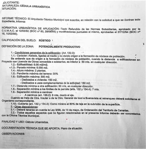 Maalaistalo myytävänä paikassa Buenavista del Norte - 465 000 € (Ref: 8980821)