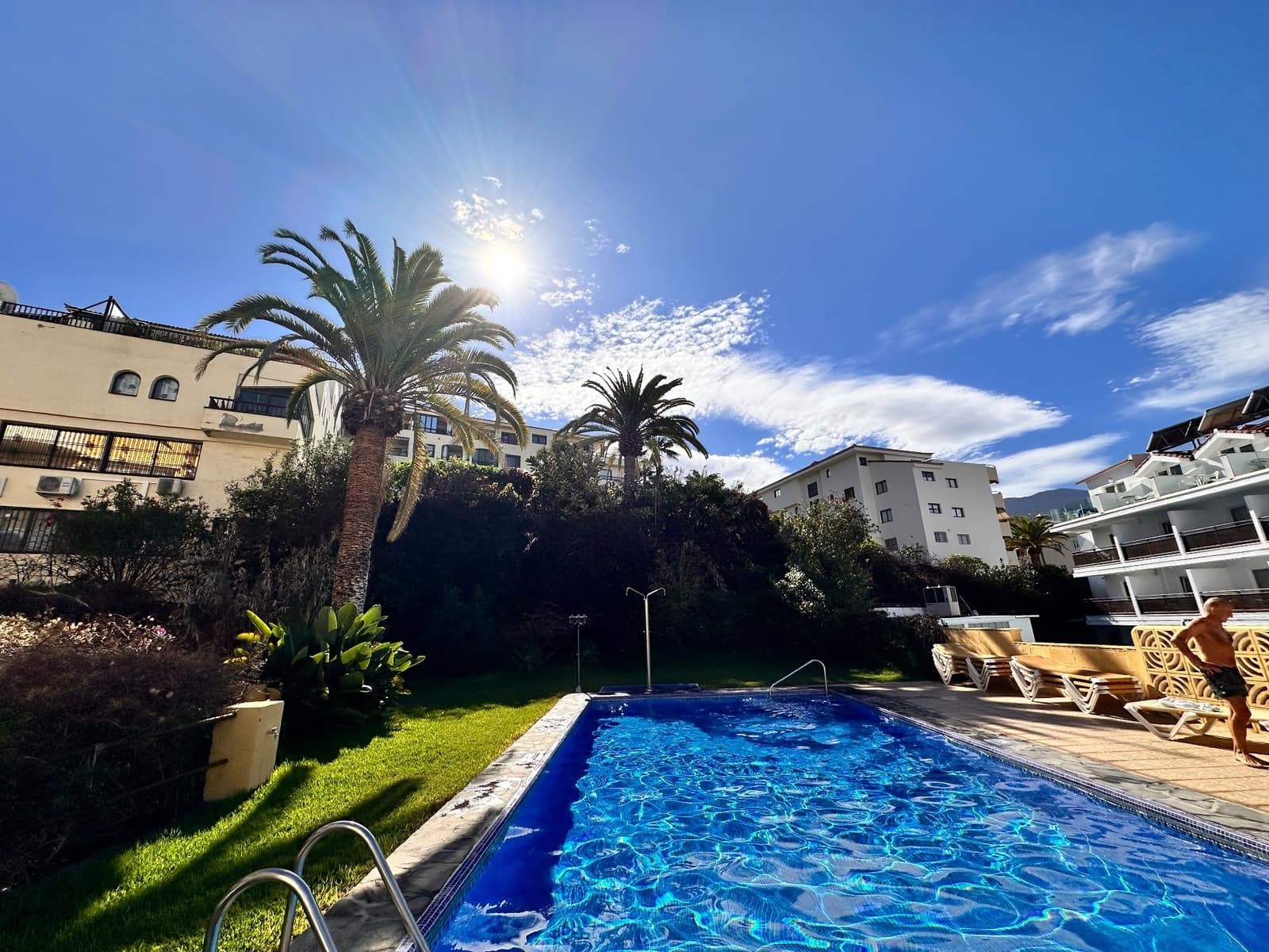 1 quarto Apartamento para arrendar em Puerto de la Cruz com piscina - 1 350 € (Ref: 9690052)