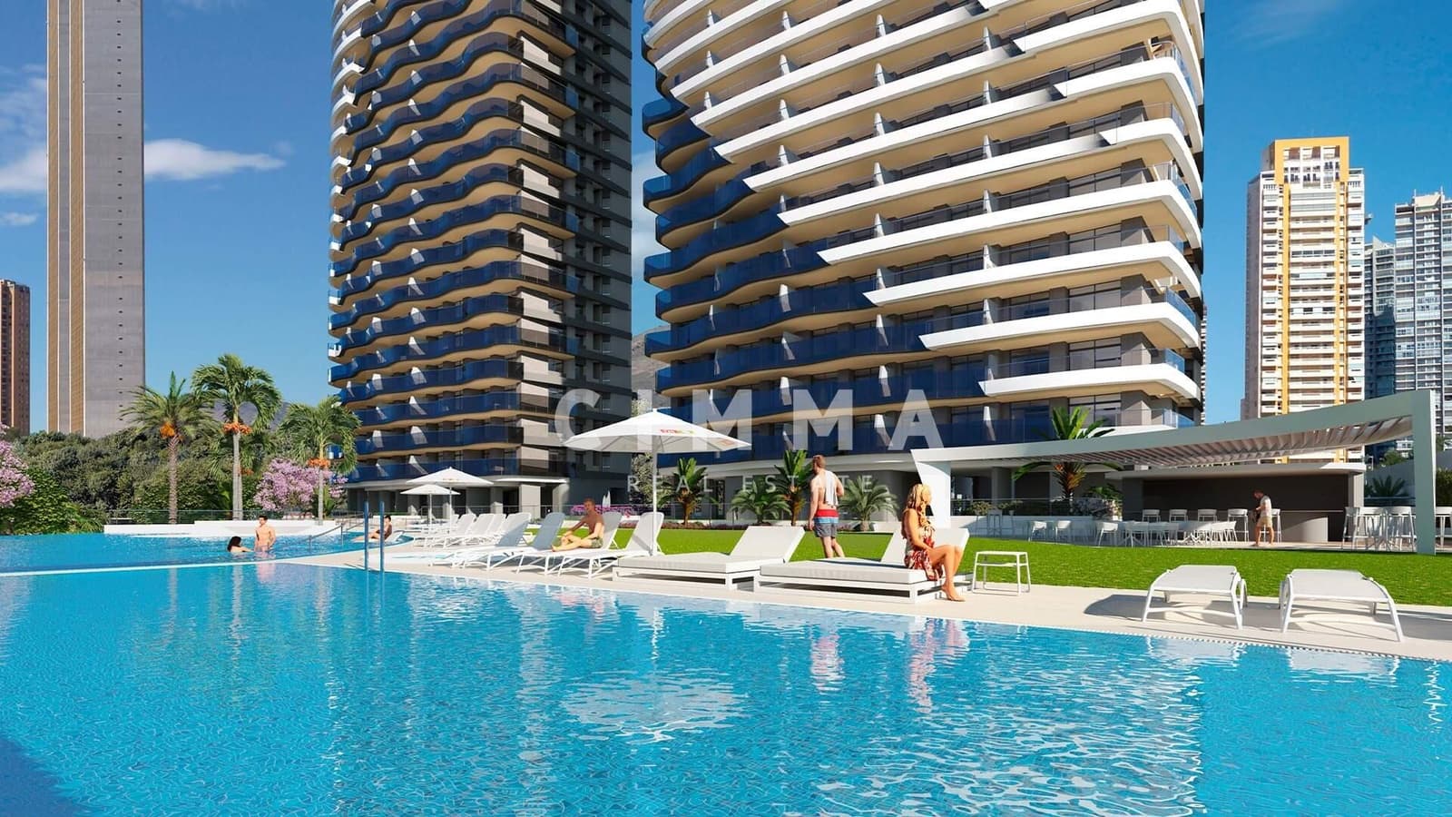 2 sypialnia Apartament na sprzedaż w Benidorm - 610 000 € (Ref: 9341378)