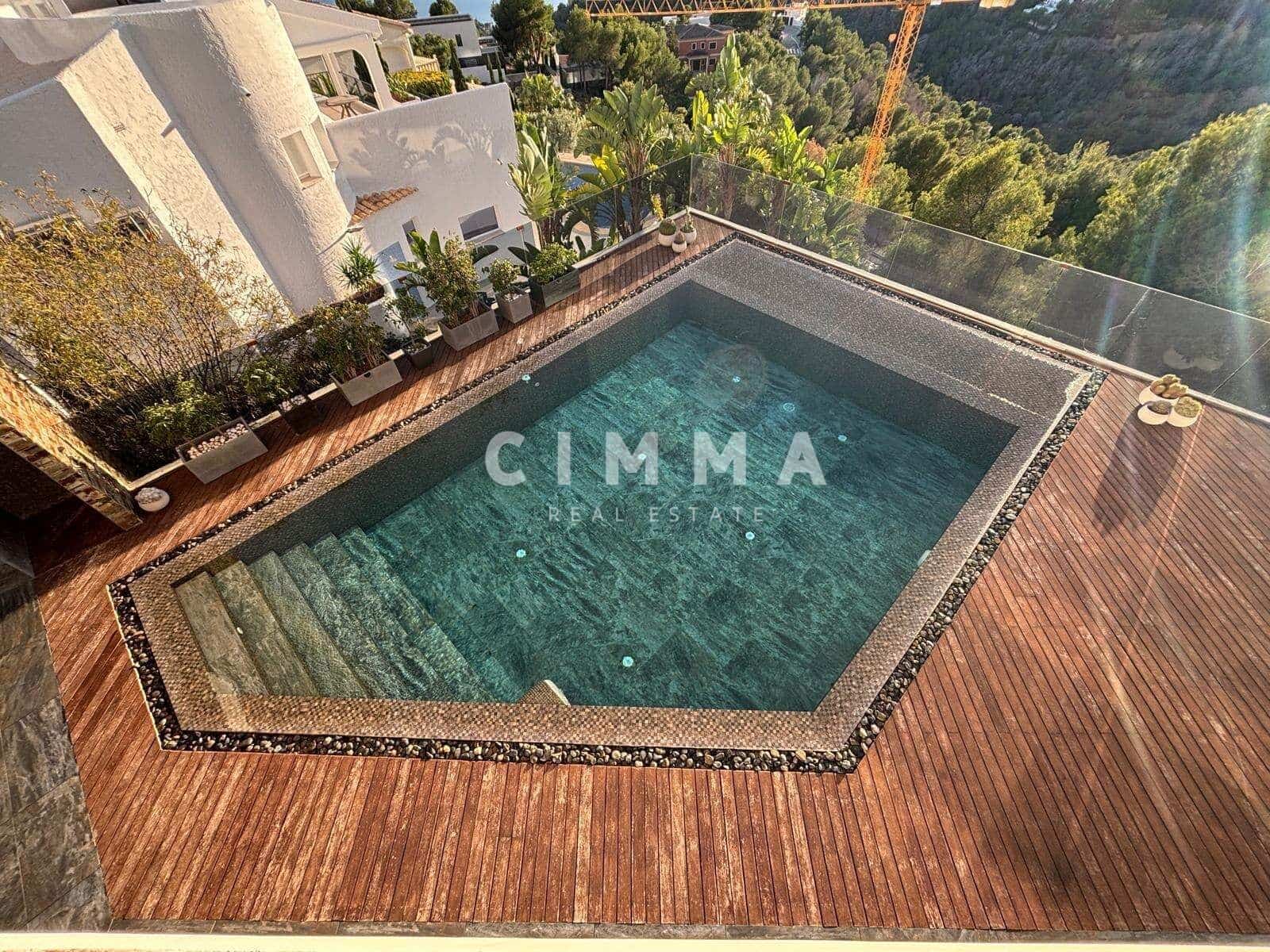 4 sypialnia Willa na sprzedaż w Altea z basenem garażem - 2 650 000 € (Ref: 9356011)