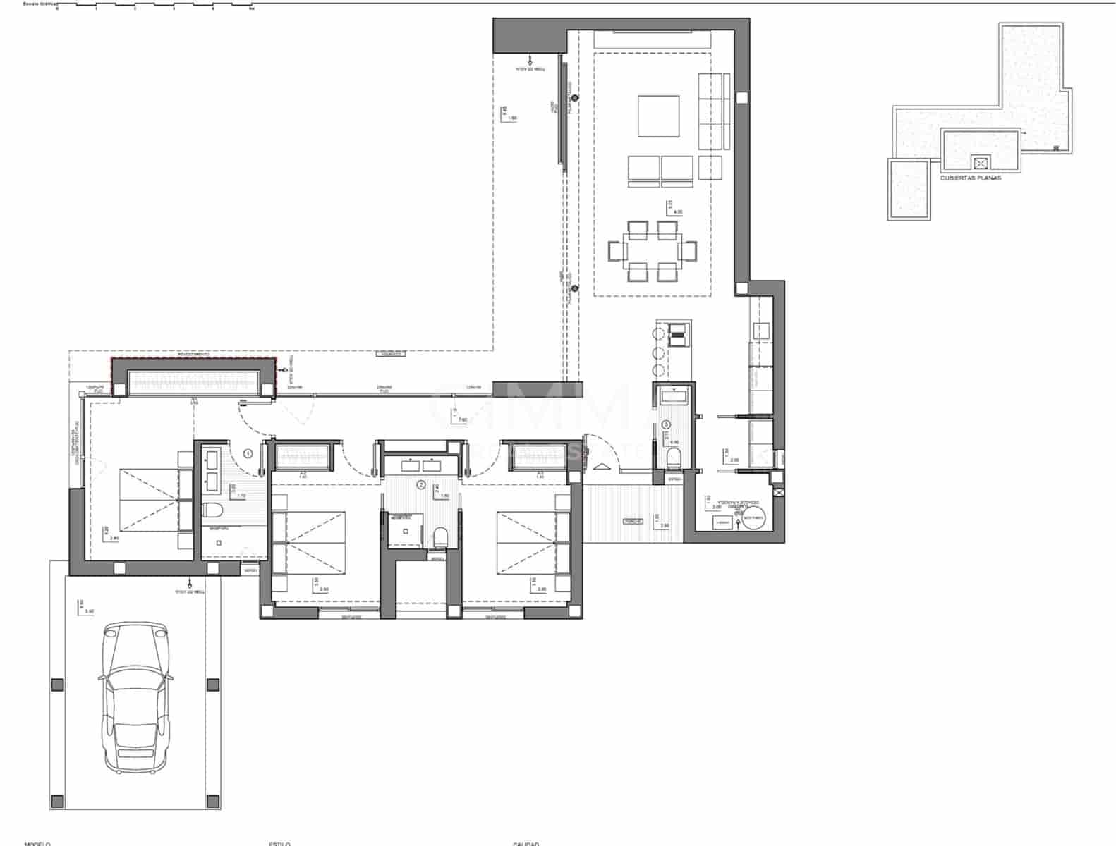 4 soveværelse Villa til salg i Benitachell / Benitatxell med swimmingpool garage - € 1.300.000 (Ref: 9666748)