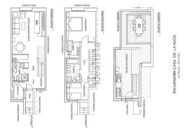 2 chambre Maison de Ville à vendre à La Nucia - 205 000 € (Ref: 9715097)