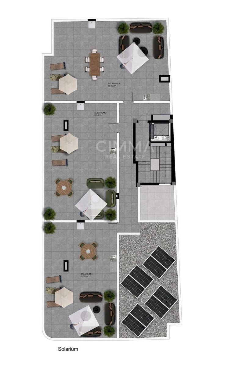 Ático de 2 habitaciones en Santa Pola en venta - 342.475 € (Ref: 9865377)