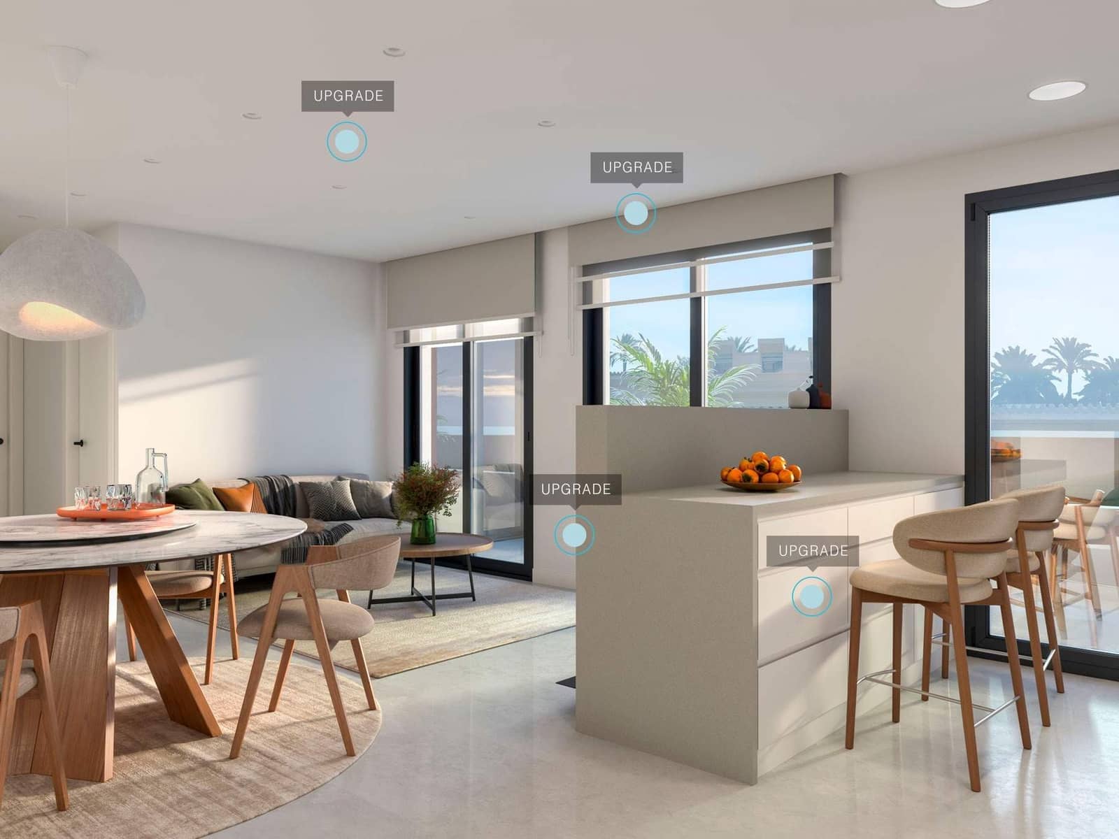 Ático de 2 habitaciones en Santa Pola en venta - 342.475 € (Ref: 9865377)