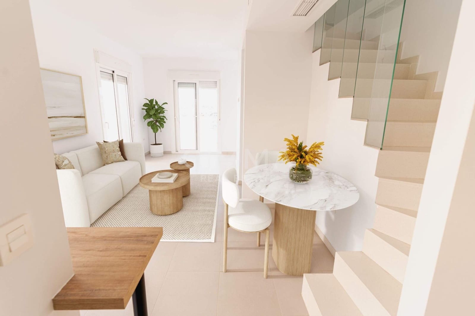2 soveværelse Rækkehus til salg i Gran Alacant med swimmingpool garage - € 306.000 (Ref: 9865378)