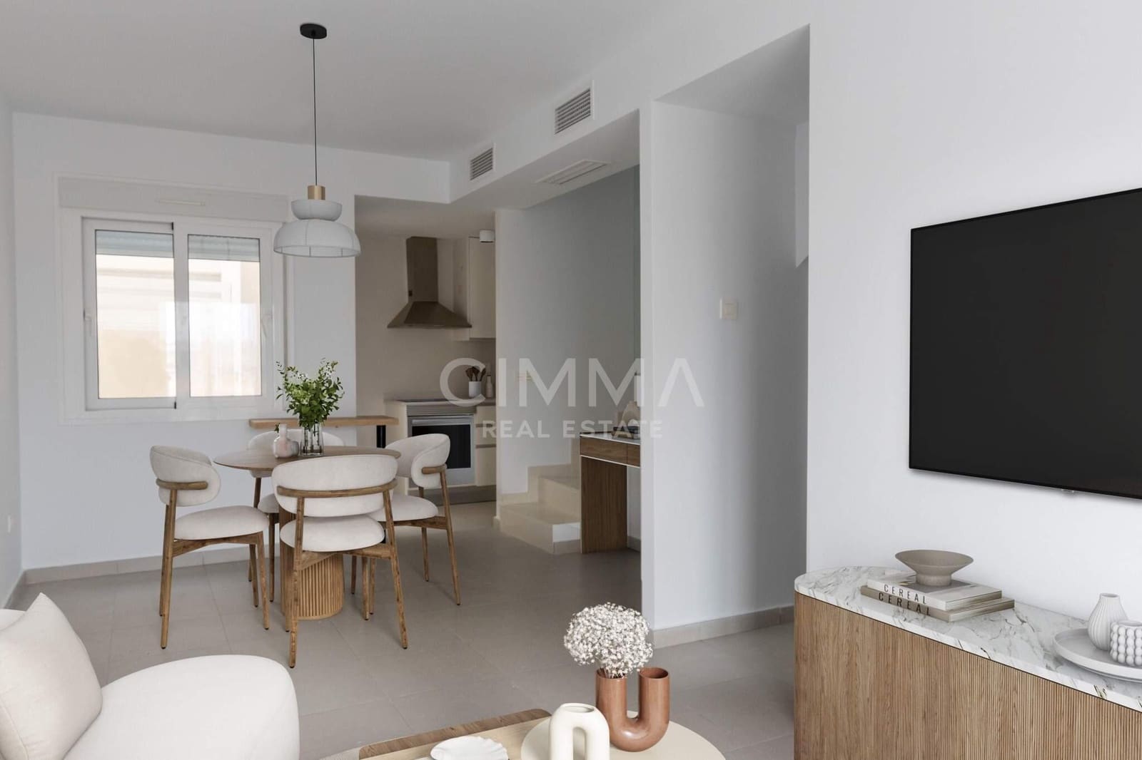 2 soveværelse Rækkehus til salg i Gran Alacant med swimmingpool garage - € 306.000 (Ref: 9865378)