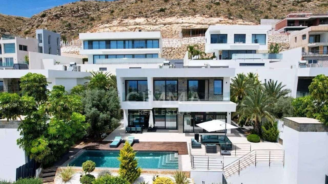 5 bedroom Villa for sale in Finestrat with pool garage - € 1,875,000 (Ref: 9876602)