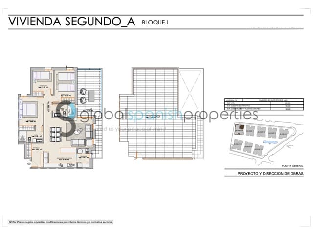 3 slaapkamer Penthouse te koop in San Juan de los Terreros, Pulpí met garage - € 204.900 (Ref: 7455967)