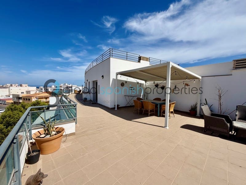 2 slaapkamer Penthouse te koop in Garrucha met zwembad garage - € 334.900 (Ref: 7900132)