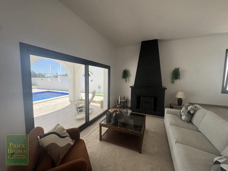 3 sypialnia Willa na sprzedaż w Mojacar z basenem garażem - 599 000 € (Ref: 10001047)