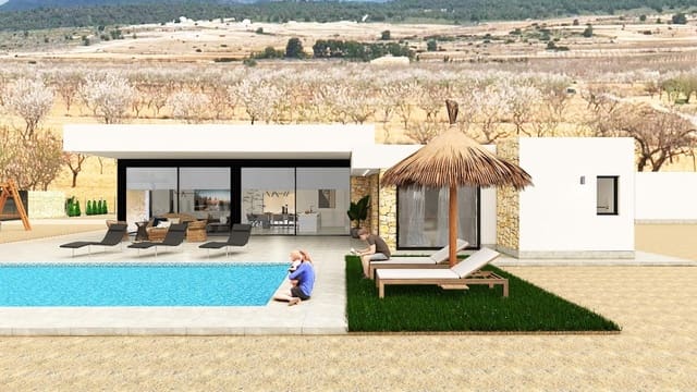 3 soveværelse Villa til salg i Lel, Pinoso med swimmingpool garage - € 595.000 (Ref: 8220625)