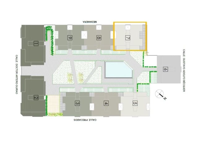 2 slaapkamer Appartement te koop in San Pedro del Pinatar ciudad, San Pedro del Pinatar met zwembad - € 224.900 (Ref: 8459510)