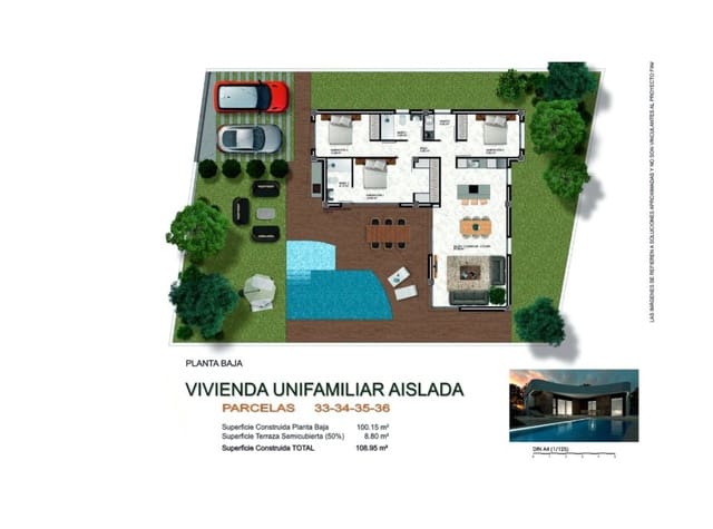 3 slaapkamer Villa te koop in Los Montesinos - € 529.000 (Ref: 8619762)