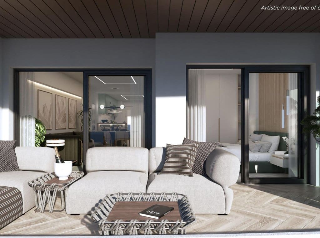 2 bedroom Flat for sale in La Manga del Mar Menor with pool - € 460,000 (Ref: 8662054)