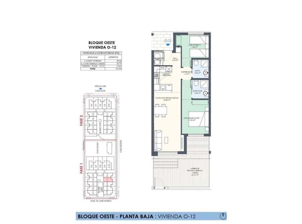 2 slaapkamer Bungalow te koop in Torre de la Horadada met zwembad - € 359.000 (Ref: 8735167)