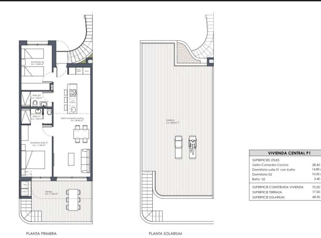 2 bedroom Bungalow for sale in San Miguel de Salinas with pool - € 250,000 (Ref: 8770042)